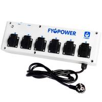 FyoPower by FyoBot - Centralina per Coltivazione Indoor 6 prese 500W 16A 250V