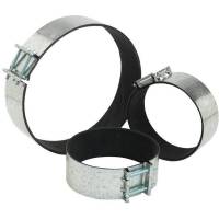 Fascetta stringi-tubo con gommapiuma interna mm 100