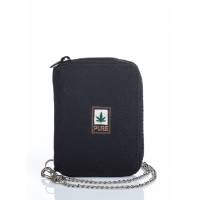 Portafoglio con Catena Black13x10x2,5 Pure