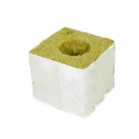 Cubo rockwool 10x10x6,5 cm foro 22/30 - 1pz