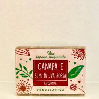 BioSapone Canapa e Semi di Uva Rossa - Verdesativa