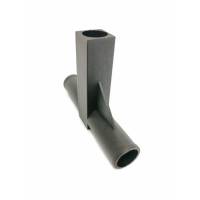 Angolo per Grow Box 3 vie 19mm in plastica - Nero