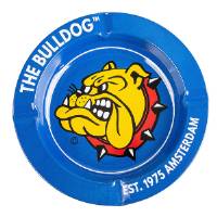 The Bulldog Posacenere Metallo Blu