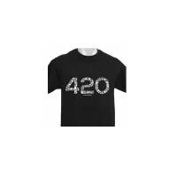 T-Shirt 420 - Icona 420 XL Nera