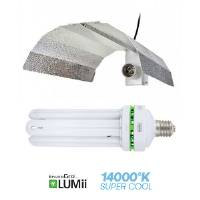 Kit CFL EnviroGrow by Lumii - Compact FLUO 200W Supercool - 14000°K