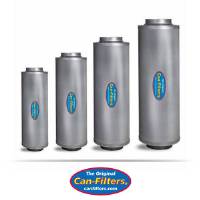 Filtro carbone - CAN in-line in metallo con flangia 12,5cm (300m3/h)