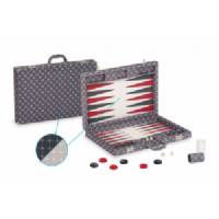 Valigia Backgammon Prestige - Grigia