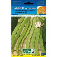 Sementi da Orto - Fagiolo rampicante Marconi a grano bianco 65gr