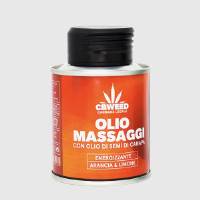 Olio massaggi energizzante arancia & limone 100ml - Cbweed