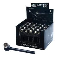 Champ High - Pipe in Vetro Nero Pool