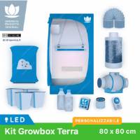 Kit Growbox Terra 80x80cm LED