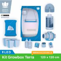 Kit Growbox Terra 120x120cm LED