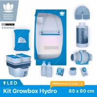 Kit Growbox Hydro 80x80cm LED