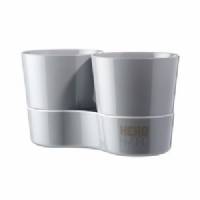 Vaso Hydro Herbs Doppio - Grigio