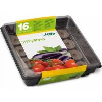 Jiffy-7 GH-16 XXL - Mini serra con 16 Jiffy-7 XXL28x28x8cm 