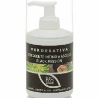 Detergente Intimo e Ascelle Black Passion al Carbone 250ml - Verdesativa