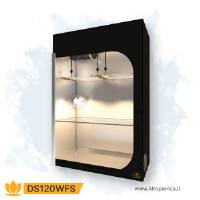 Secret Jardin DS120WFS Full Spectrum Kit - Growbox Allestita