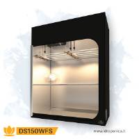 Secret Jardin DS150WFS Full Spectrum Kit - Growbox Allestita