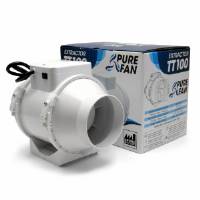 Estrattore d'aria Pure Fan TT 100mm 145-187m3/h