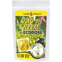 I Consigli dell'Esperto, Linea Neem & Care - Olio di Neem in Eco dose - 10 x 20ml, idrosolubile pronto all'uso