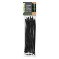 Fascetta universale dentellata lunghezza mm 190 busta 50 pz colore grigio - Verdemax