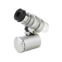 Microscopio Tascabile 20x Con Luce a Led