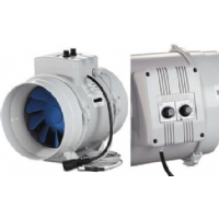 Estrattore BLAUBERG BI-Turbo 12,5cm + cavo - 280m3/h con Termostato
