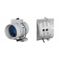 Estrattore BLAUBERG BI-Turbo 25cm + cavo - 970m3/h + termostato