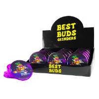 Best Buds Grinder in Plastica Pineapple Express 3 Parts - 50mm