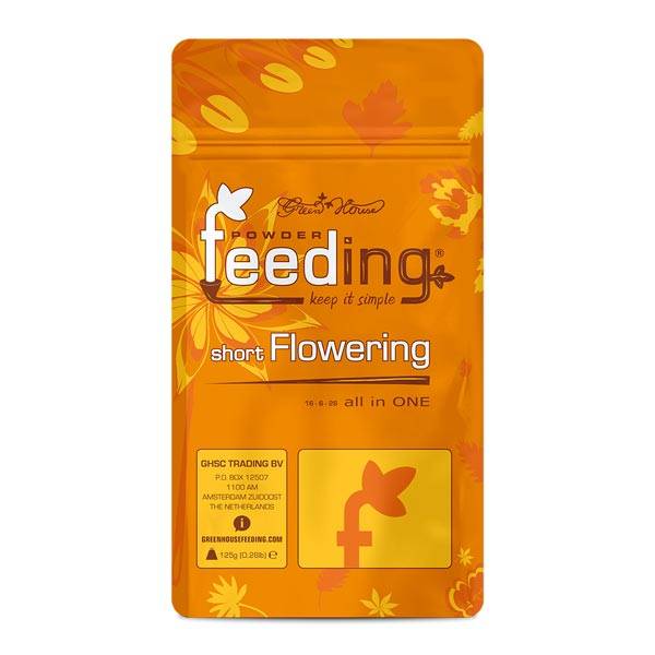 Green House - Short Flowering Powder Feeding - 125gr