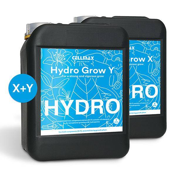 CellMax HYDRO Grow X+Y 2x5L - Soft Water 