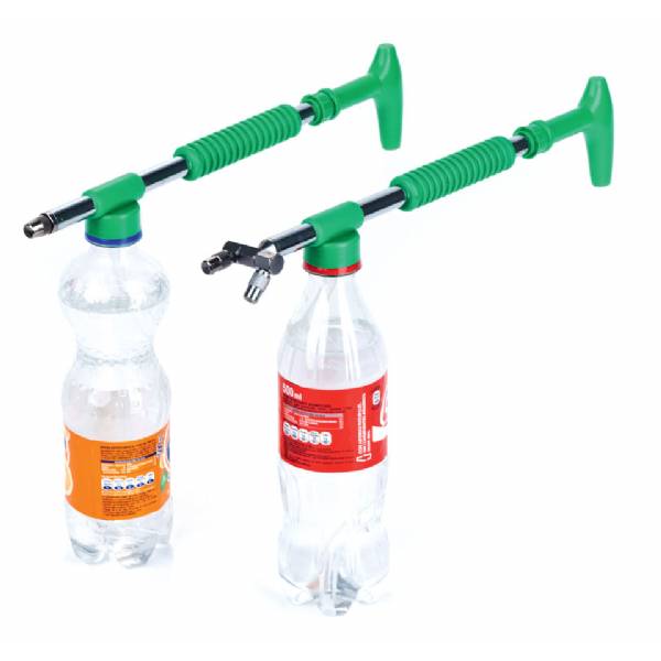4 Ugelli Spray Professionali Con Tubo – Teste Di Ricambio Per Bottiglie 28/400 (Nebbia E Flusso)