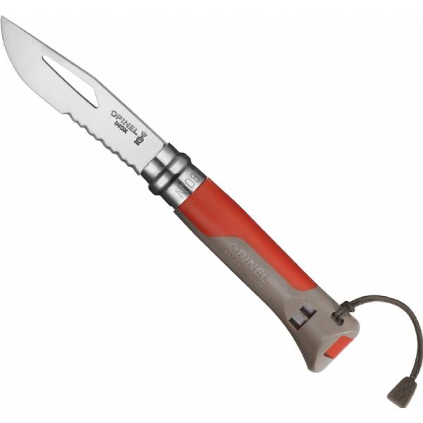 Opinel Coltello Outdoor N08 - Rosso