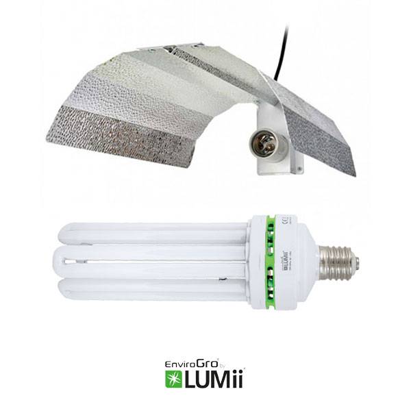 Kit CFL EnviroGro BY Lumii - Compact FLUO 130W Rossa - 2700°K