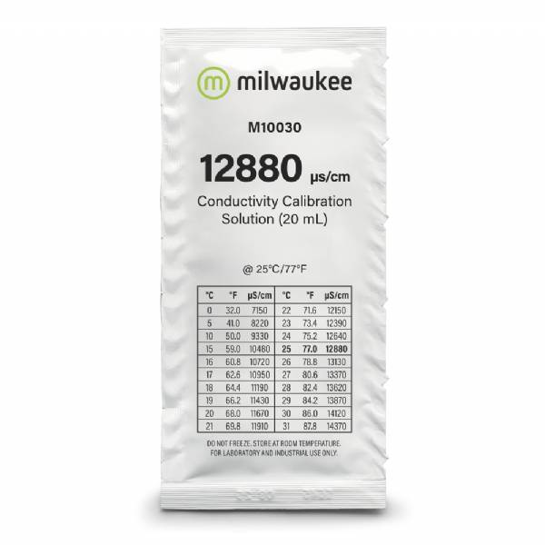 Milwaukee - Soluzione calibrazione EC 12880 µS/cm 25x20ml