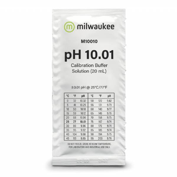 Soluzione tampone pH 10, 1 bustina da 20 ml
