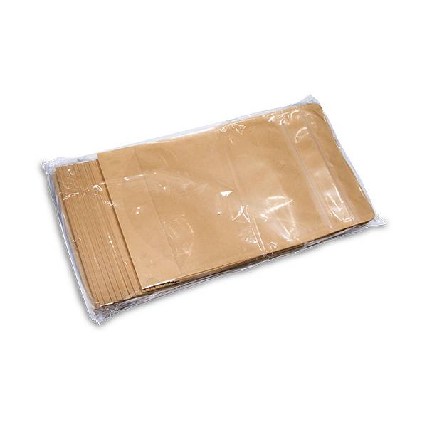 Zip Bags Qnubu Smell Proof Kraft 28g 15x23,5cm (Pack 50un) 