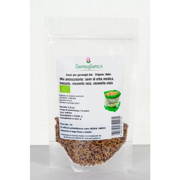 Germogliamo - semi per germogli Bio - Mix Antiossidante