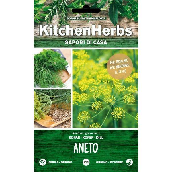 Kitchen Herbs - Aneto Dill - Sem. Dotto
