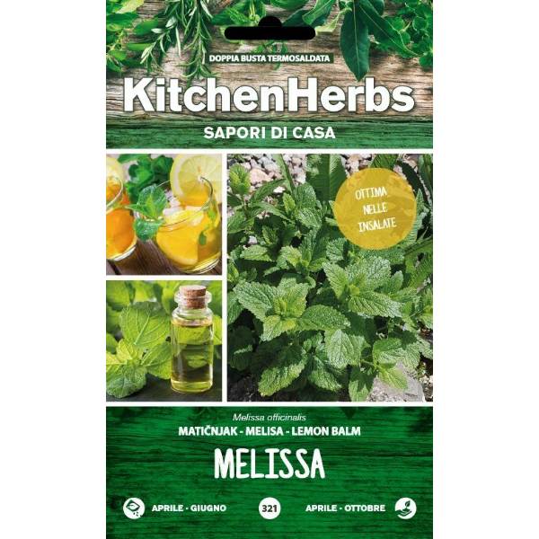 Kitchen Herbs - Melissa - Sem. Dotto