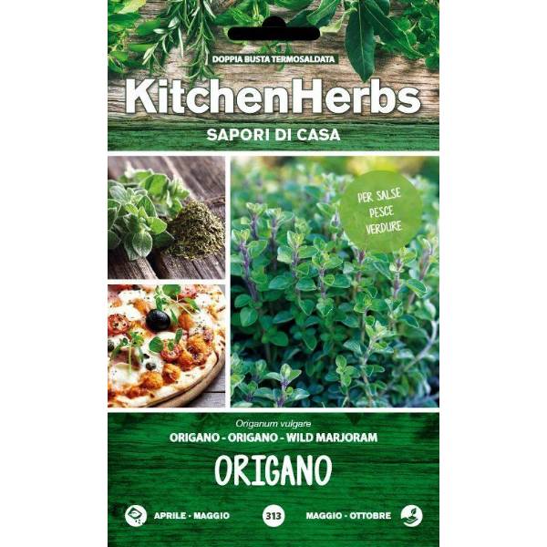 Kitchen Herbs - Origano comune - Sem. Dotto