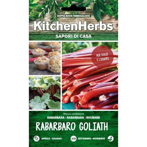 Kitchen Herbs - Rabarbaro Goliath - Sem. Dotto