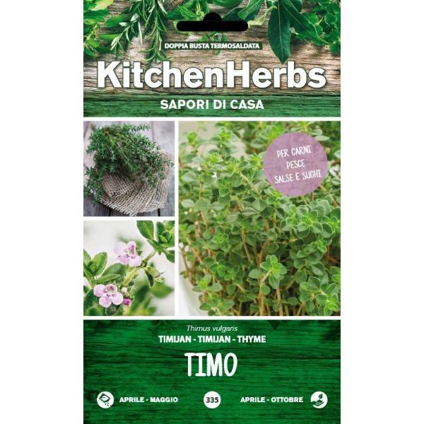 Kitchen Herbs - Timo comune - Sem. Dotto