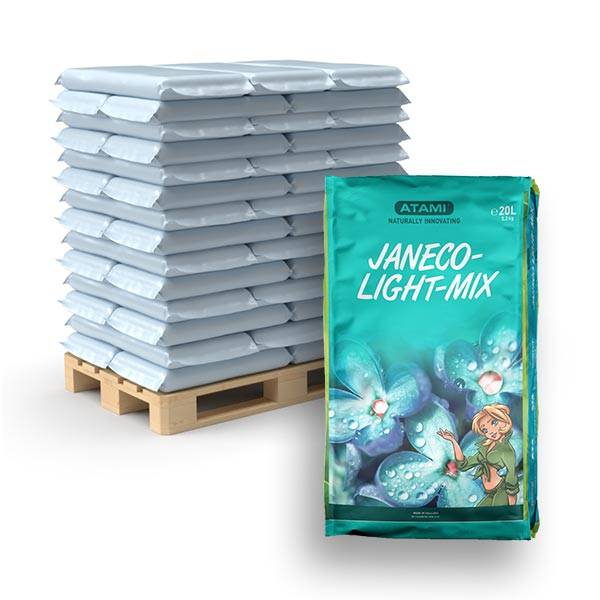 Bancale di Atami Terriccio Janeco Light-Mix 20L da 160 Pezzi