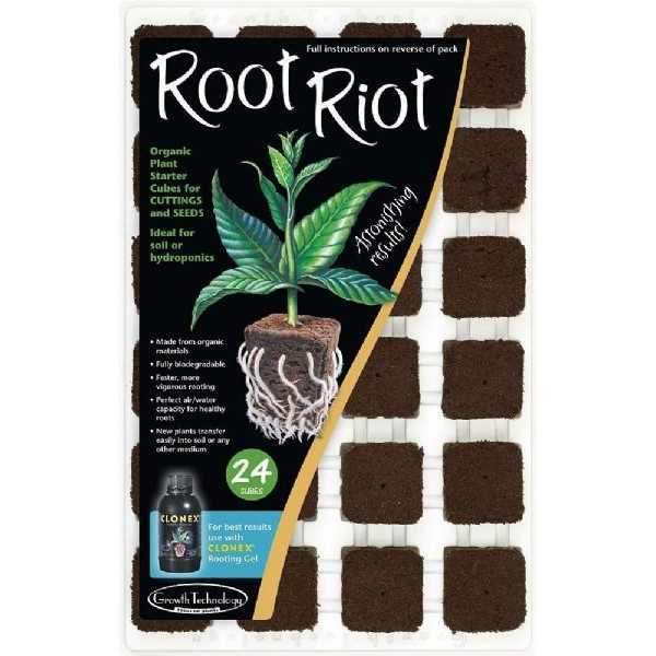 Root Riot vassoio 24 cubi 