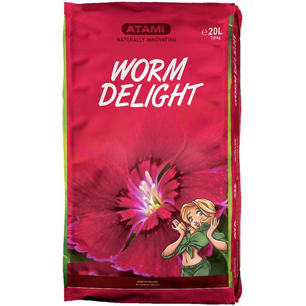Atami Worm Delight 20 litri - Humus Di Lombrico Fertilizzante
