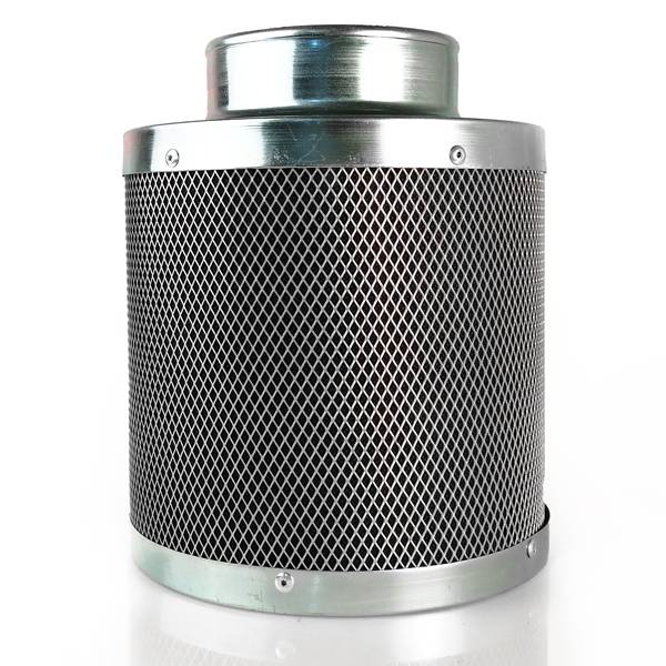 Filtro carbone cilindrico 12,5cm (200m3/h)