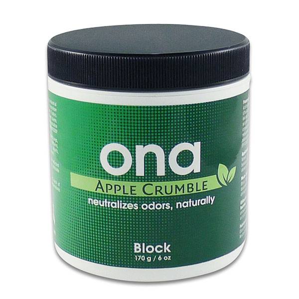 ONA Block Apple Crumble 170G | Gusto Mela | Controllo odori