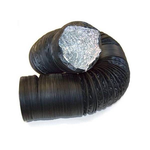 Tubo flessibile in PVC nero - Combiconnect - diam 12,5cm - 5mt 